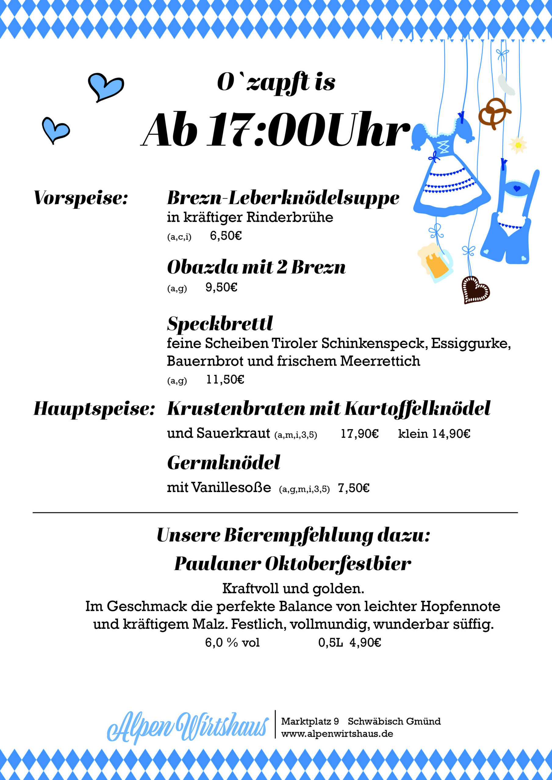 Merchandise Alpen Wirtshaus